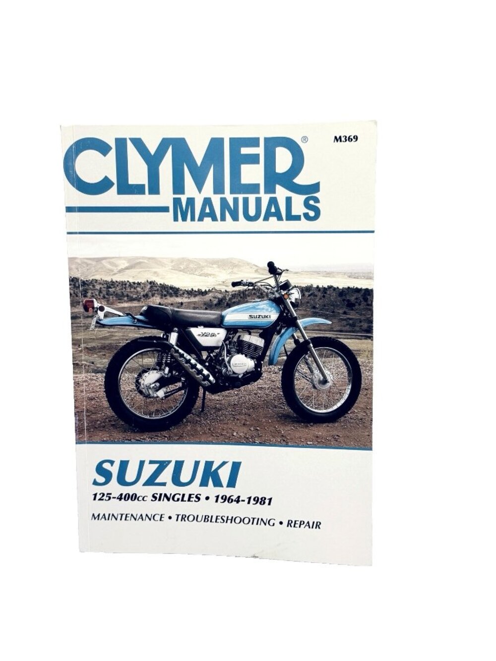 Clymer Manuals Suzuki 125-400cc 1964-1981 Dirt Bike Repair Service Manual M369